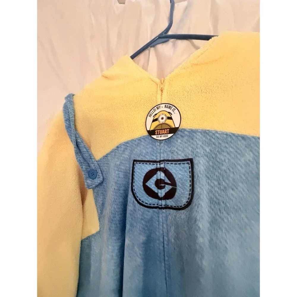 Despicable Me 3 Stuart Costume Pajamas NWT 16/18 costume